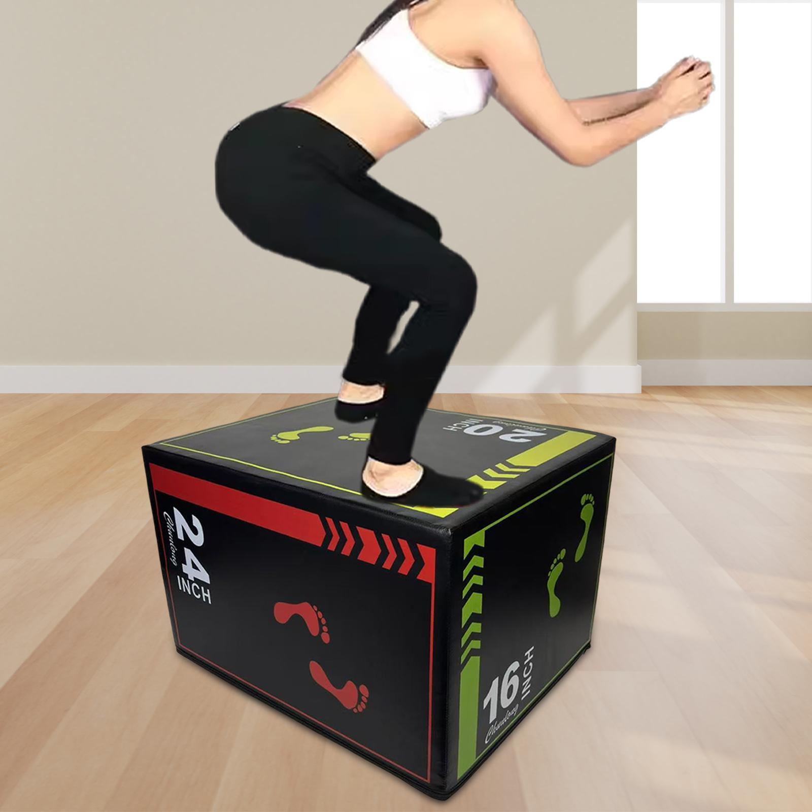 Box Jump Plyo - Jump Box Portable Jumping Agility Box