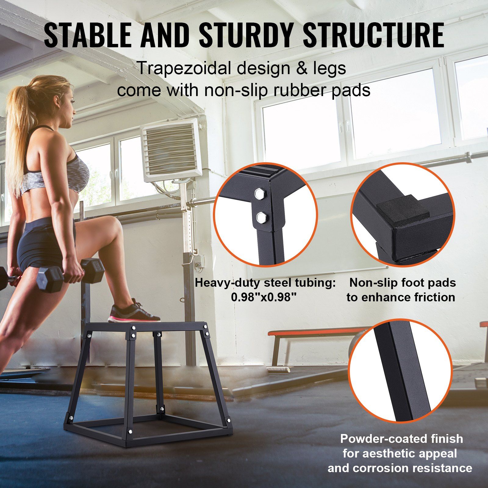 Adjustable Height Plyo Box 12x - đánh giá và giá Box Jump Plyo