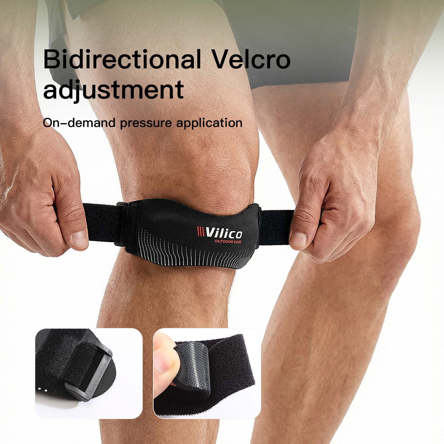 1pc VILICO Patellar Strap, Kne - đánh giá và giá Knee Sleeve Pair