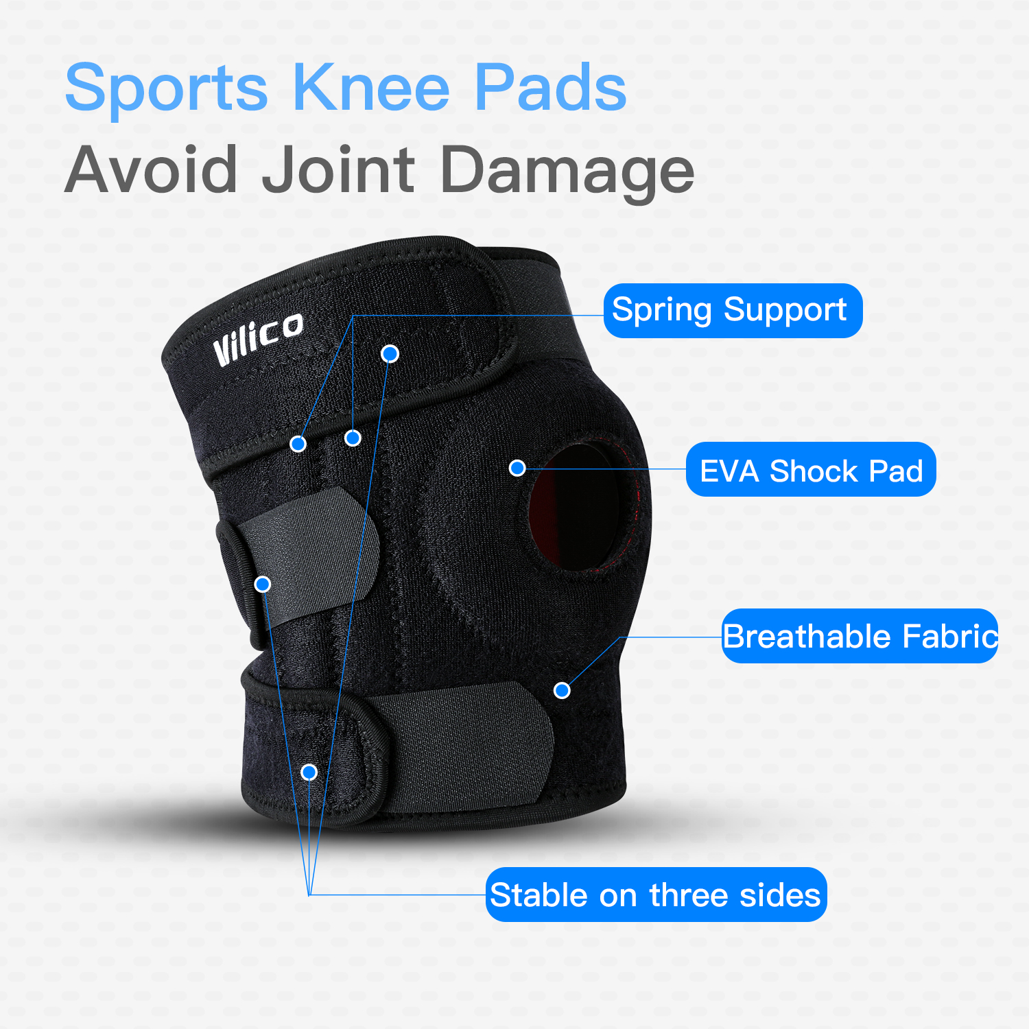 Knee Brace with Side Stabilize - đánh giá và giá Knee Sleeve Pair