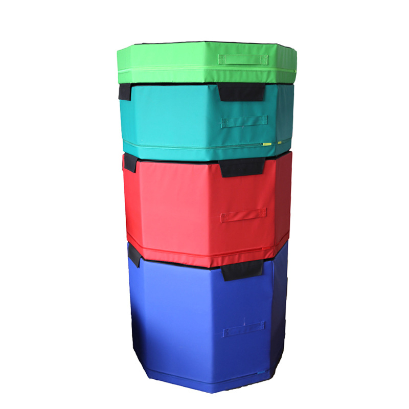 Four-in-One PVC Gym Jump Box S - đánh giá và giá Box Jump Plyo