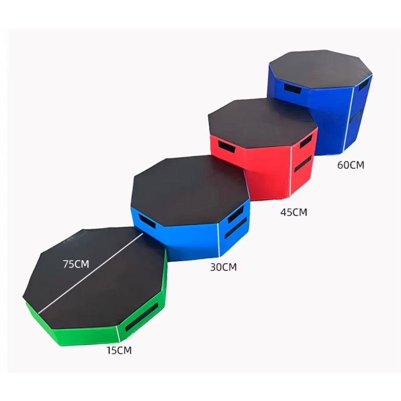 Four-in-One PVC Gym Jump Box S - đánh giá và giá Box Jump Plyo