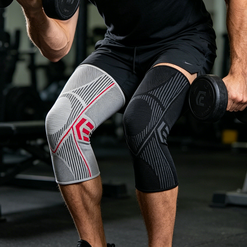 Anti Slip Silicone Knee Brace, - đánh giá và giá Knee Sleeve Pair